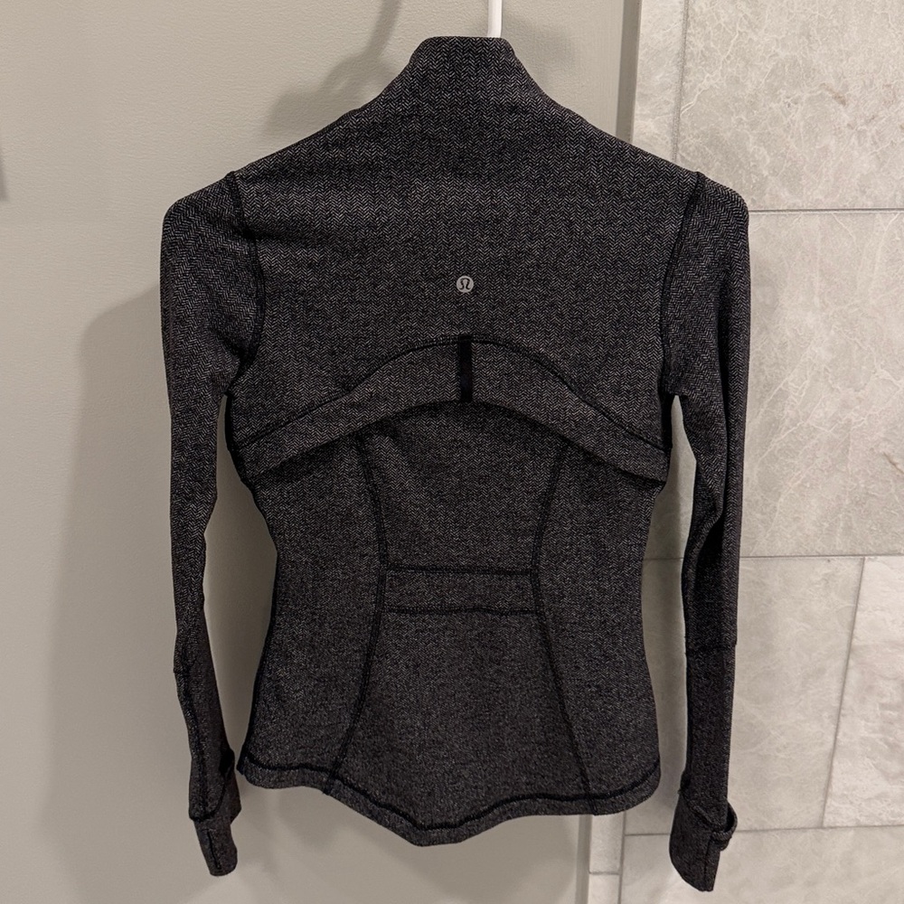 Lululemon Define Jacket - Black Herringbone - image 4